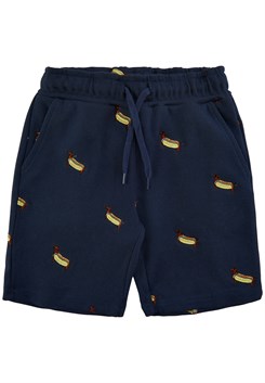 The New Fyler sweat shorts - Navy blazer